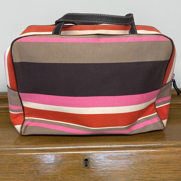 Authentic kate spade luggage stripe Madison EUC - Picture 4 of 10